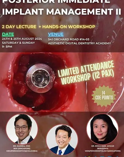 Posterior Immediate Implant Management